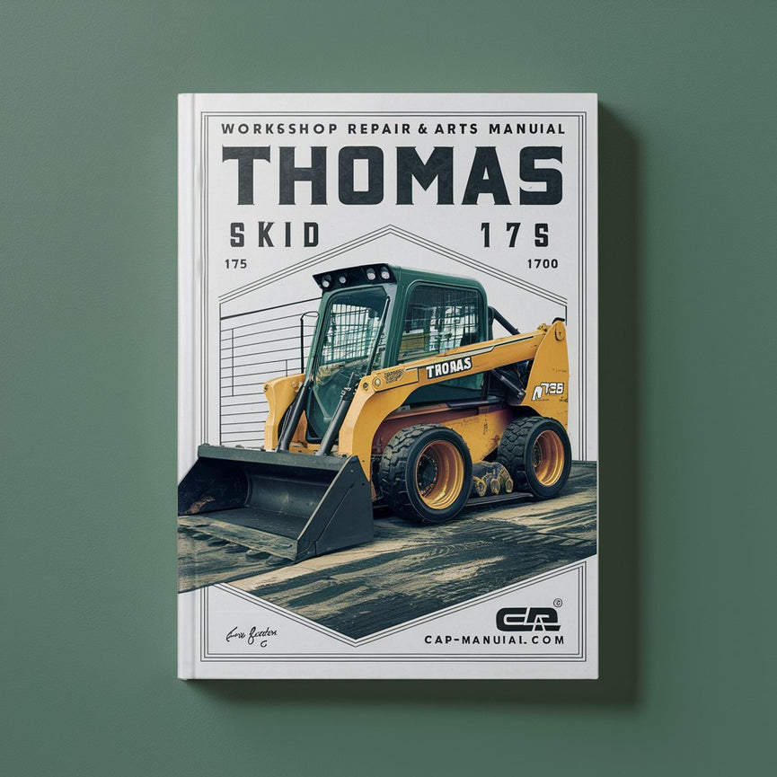 THOMAS SKID Steer 175 1700 Workshop Repair & Parts Manual