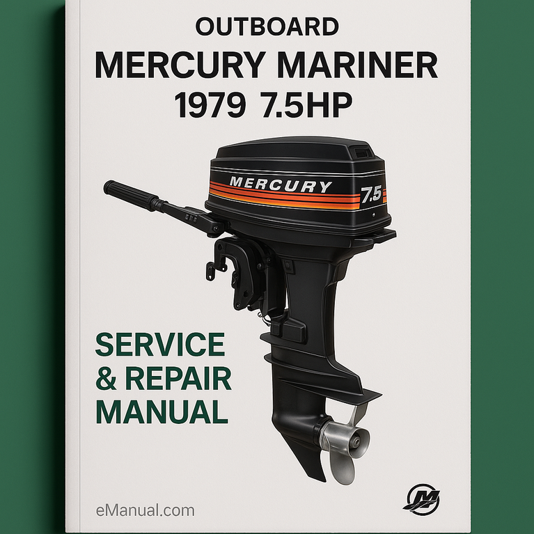Mercury Mariner 1979 7.5HP Outboard Service Repair Manual