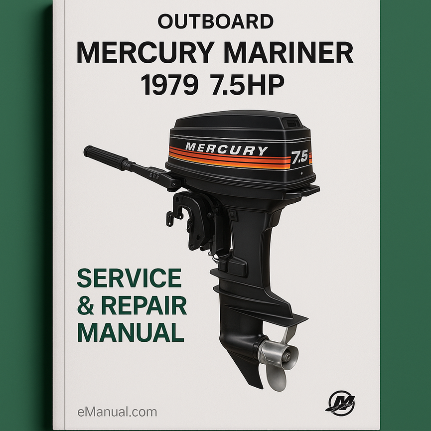 Mercury Mariner 1979 7.5HP Outboard Service Repair Manual