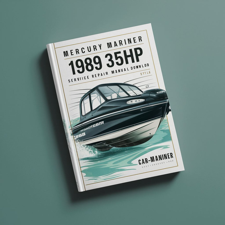 Mercury Mariner 1989 35HP Outboard Service Repair Manual