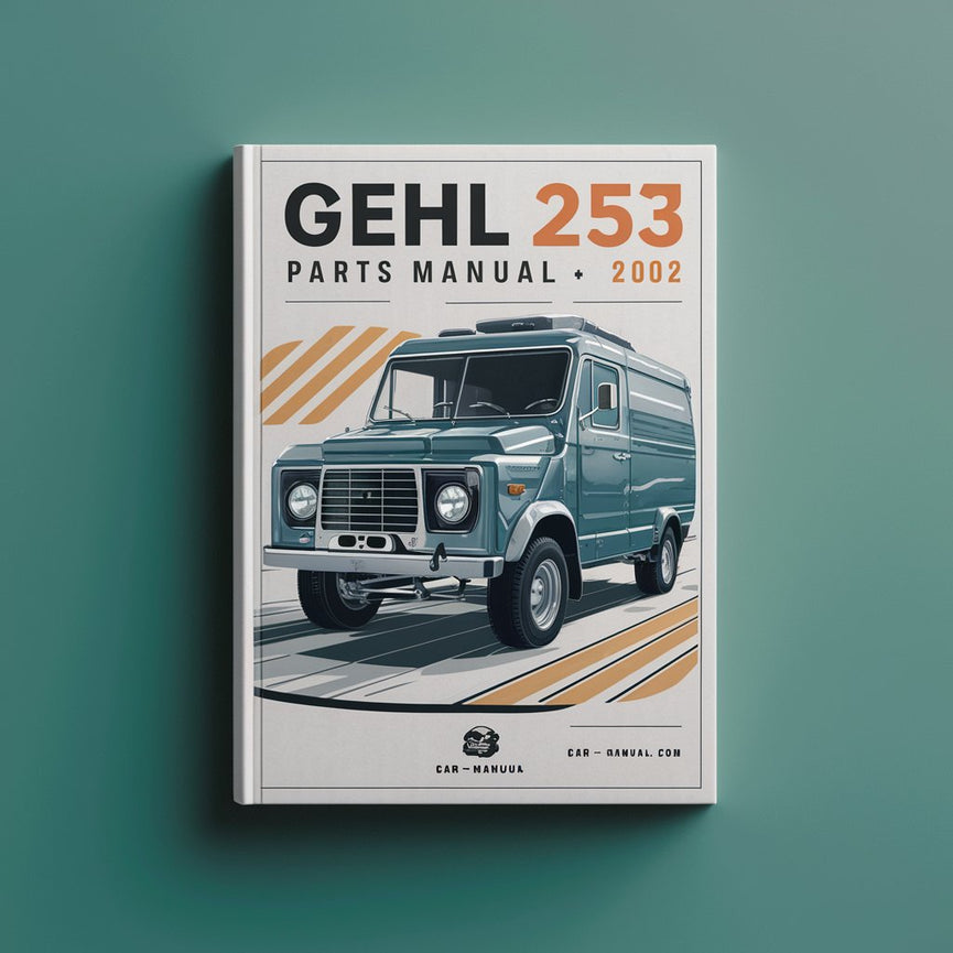 Gehl 253 parts Manual. Edition 2002