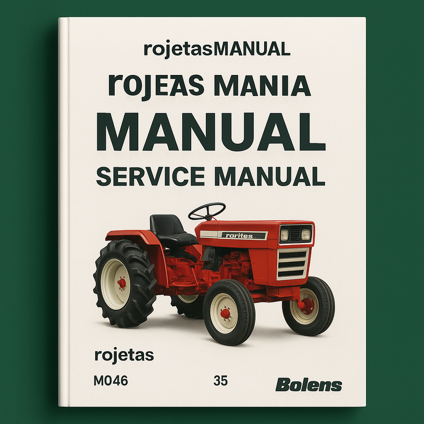 FMC Bolens Medium Tube Frame Husky Tractors Service Manual for Model 855 (G9) 1055 (G10) 1155 (G11) 1255 (G12) 1453 (G14) 1456 (H14) 1656 (H16)