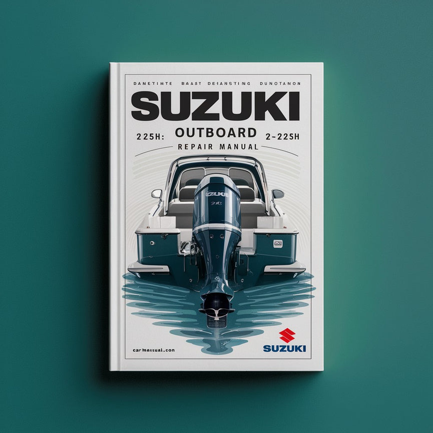 Manual de reparación Suzuki fueraborda 2-225hp Descargar PDF