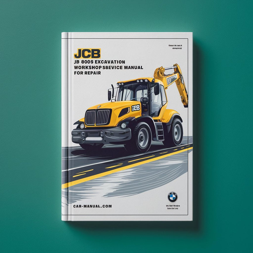 JCB 8008 Excavator Workshop Service Manual for Repair PDF Download