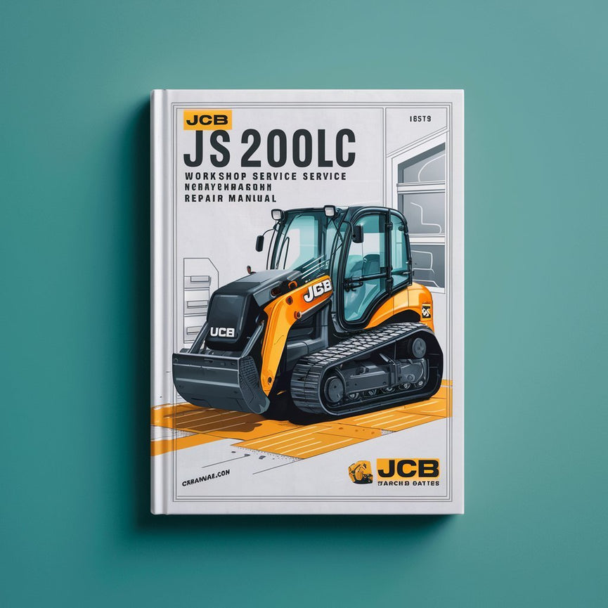 JCB JS200LC Tracked Excavator Workshop Service Repair Manual PDF Download