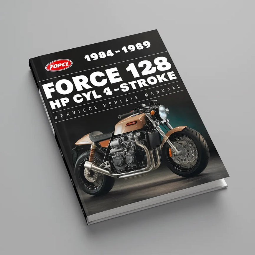 Force 125 hp 4 cyl 2-stroke 1984-1989 Service Repair Manual PDF Download