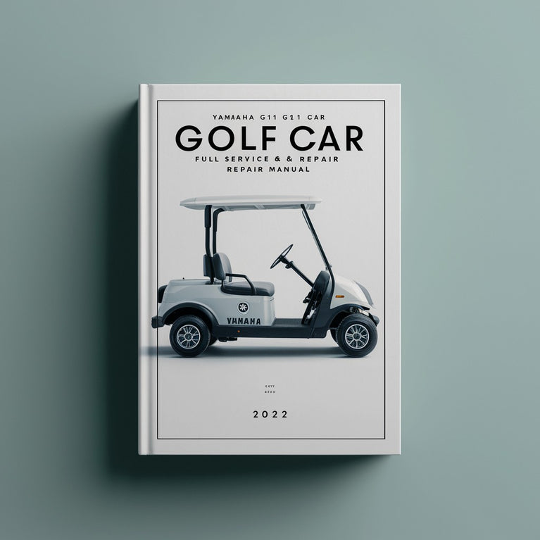 Yamaha G14 G11 G16 G19 G20 Golf Car Full Service & Repair Manual