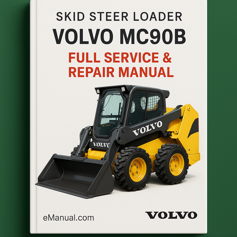 Volvo MC90B Skid Steer Loader Full Service & Repair Manual