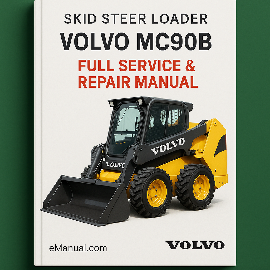 Volvo MC90B Skid Steer Loader Full Service & Repair Manual