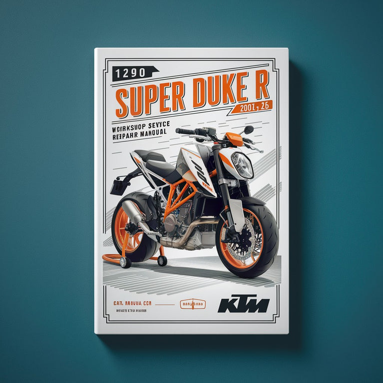 KTM 1290 Super Duke R 2014 2015 2016 Workshop Service Repair Manual