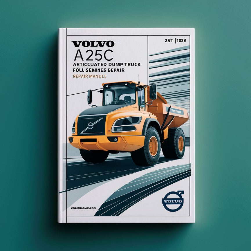 Manual completo de servicio y reparación del camión volquete articulado Volvo A25C Descargar PDF