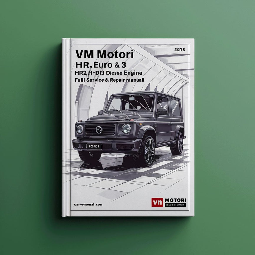 Manual completo de reparación y servicio del motor diésel VM Motori HR Euro 2 y 3 HR2 HR3 Descargar PDF