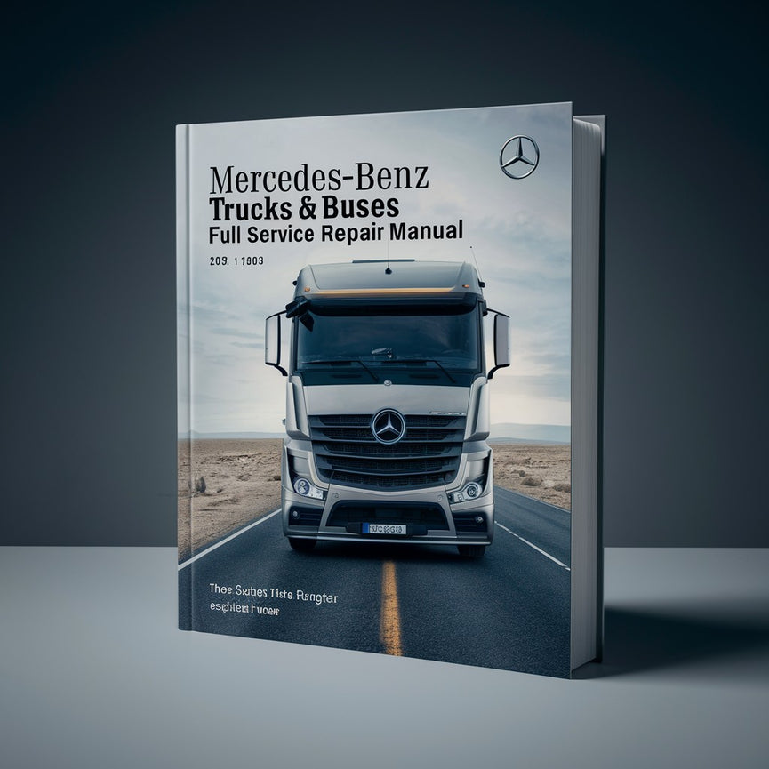 Mercedes-Benz Trucks & Buses Full Service Repair Manual-714.1 MB