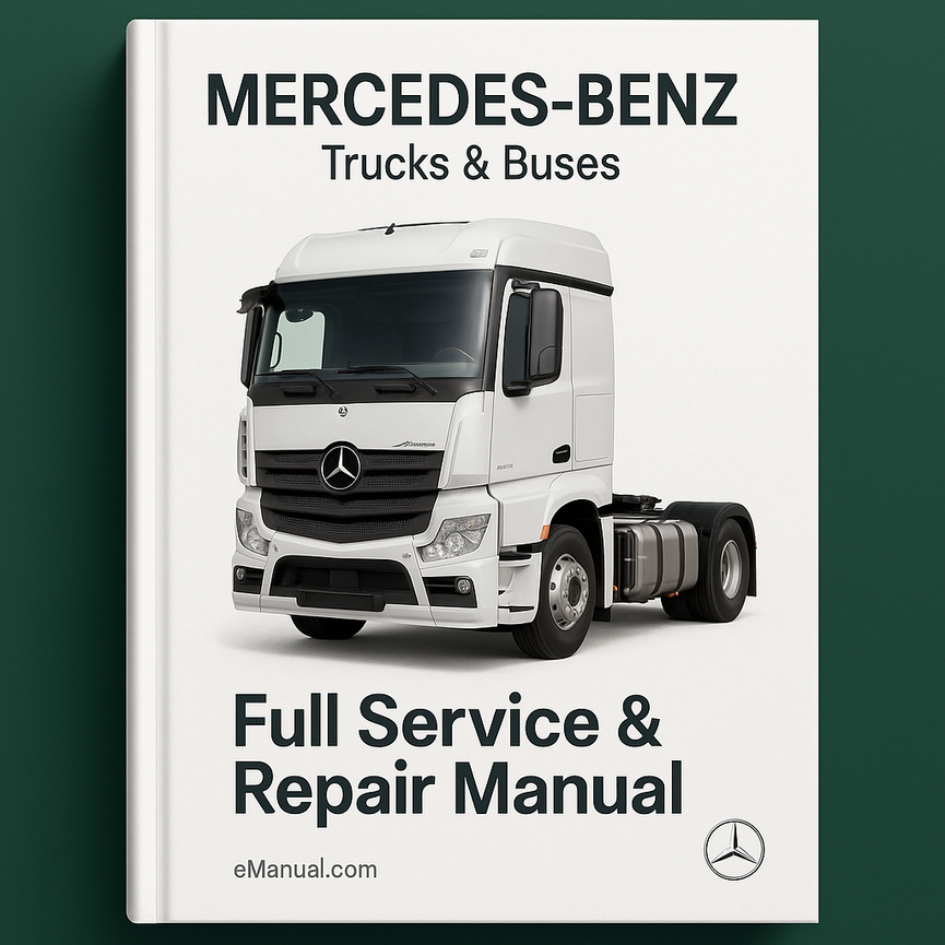 Mercedes-Benz Trucks & Buses Full Service Repair Manual-714.1 MB