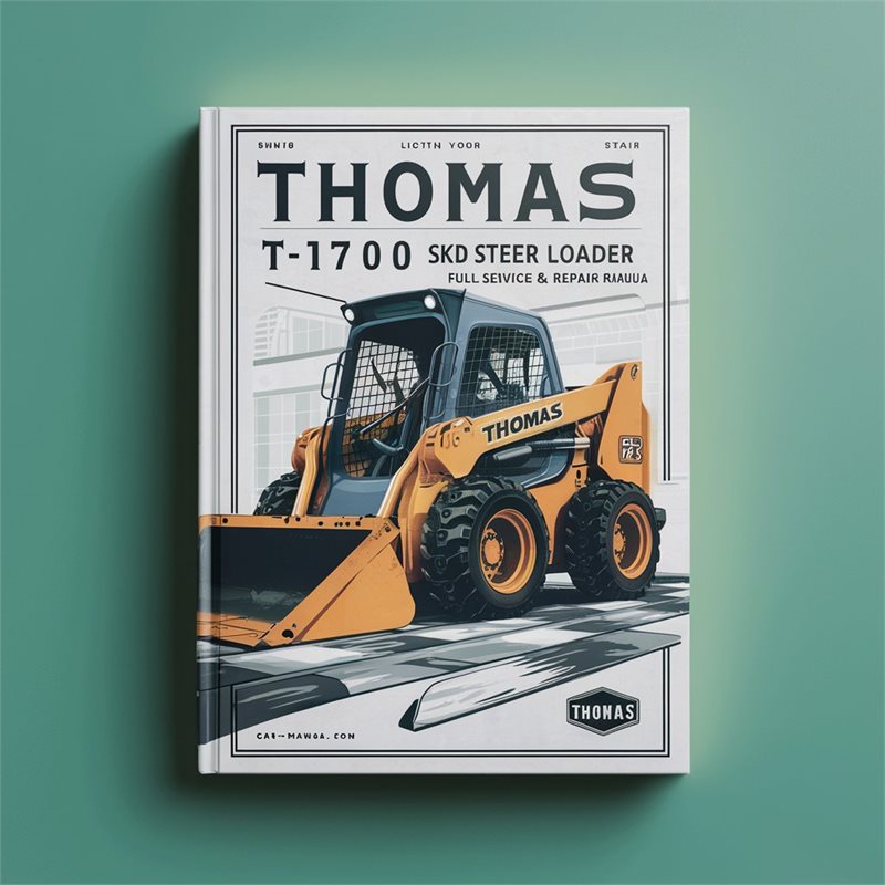 Thomas T175 T1700 Skid Steer Loader Service Repair Workshop Manual PDF