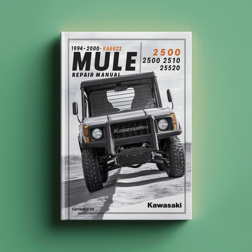 1994-2000 Kawasaki KAF620 Mule 2500 2510 2520 UTV Repair Manual PDF Download