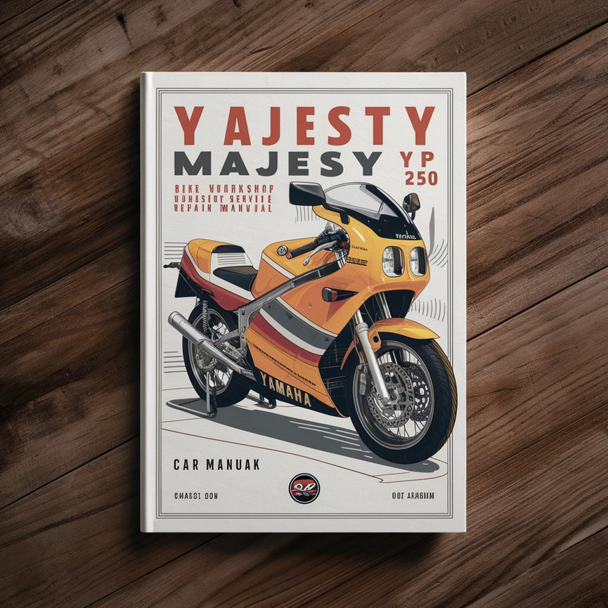 Yamaha YP250 MAJESTY YP-250 BIKE Workshop Service Repair Manual