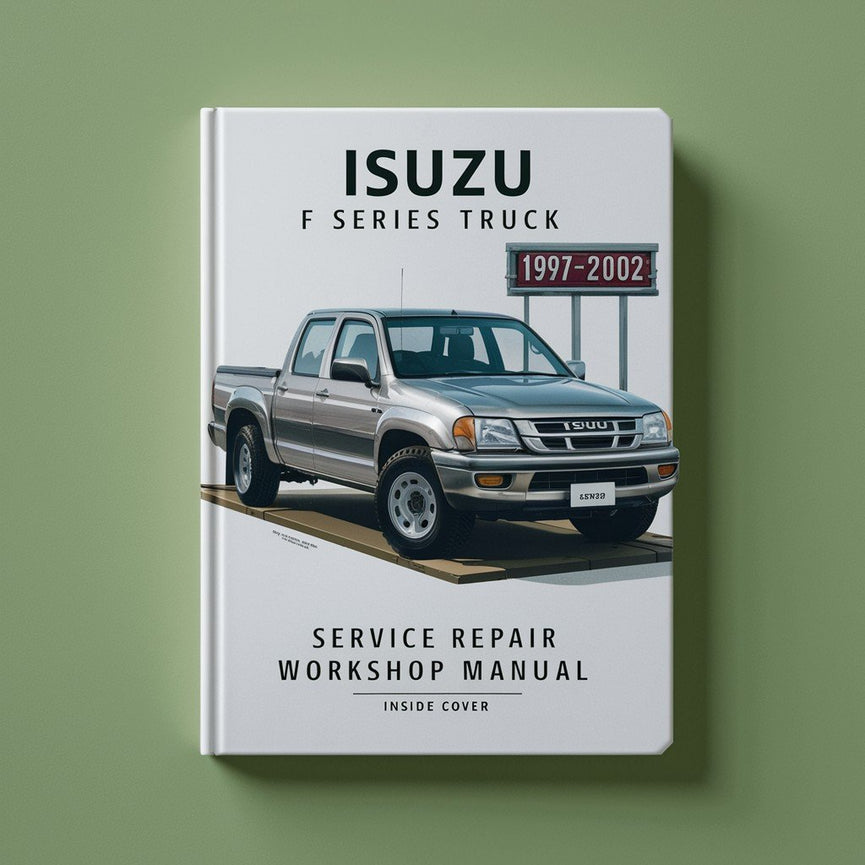 Manual de taller de reparación de servicio de camión Isuzu Serie F 1997-2002