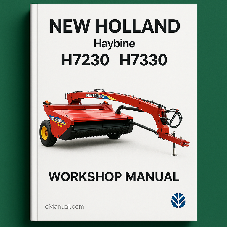 New Holland H7230 H7330 Service Repair Workshop Manual