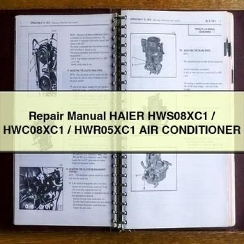 Repair Manual HAIER HWS08XC1 / HWC08XC1 / HWR05XC1 AIR CONDITIONER PDF Download