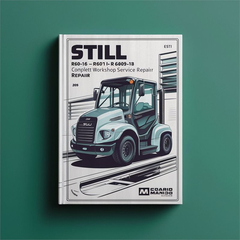 Still R60-16 R60-18 R60-20 Electric Fork Truck Service Repair Workshop Manual PDF