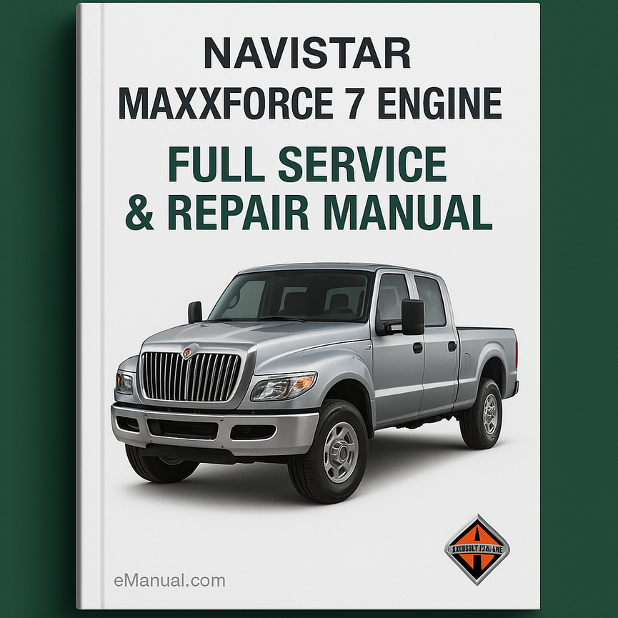 Navistar Maxxforce 7 Engine Full Service & Repair Manual