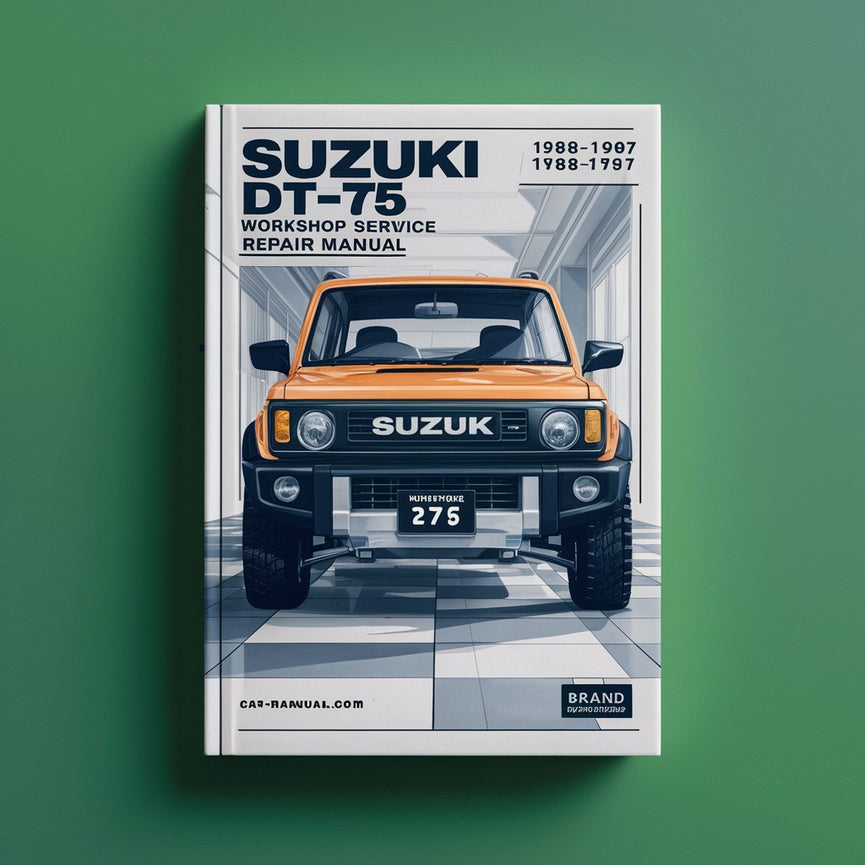 Suzuki DT75 DT-75 1988-1997 Workshop Service Repair Manual