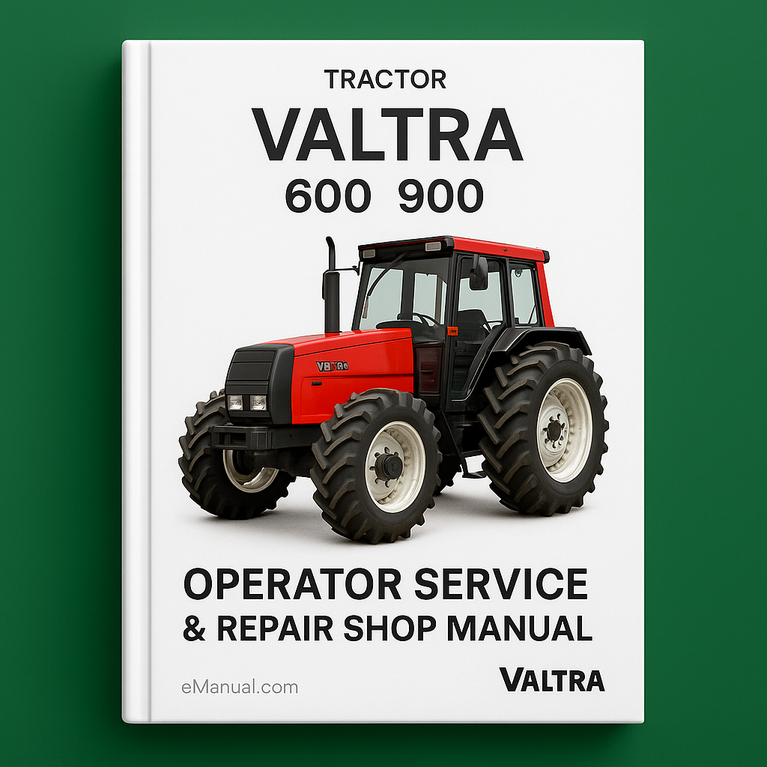 Valtra 600 900 Tractor Operator Service Repair Shop Manual
