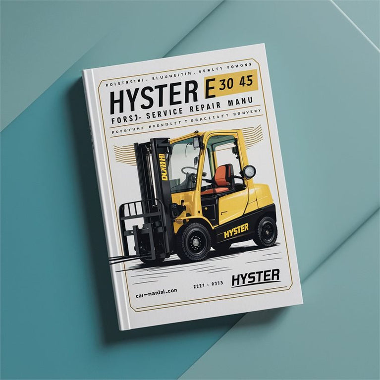 Hyster E30 35 40 45 50FR (Z943) Forklift Manu Service Repair Workshop Manual PDF