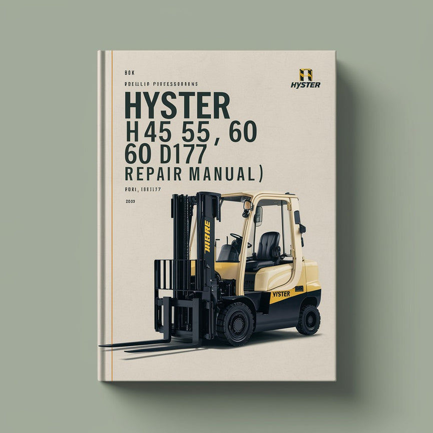 Hyster h45 50 55 60 65xm (d177) Forklift Repair Manual