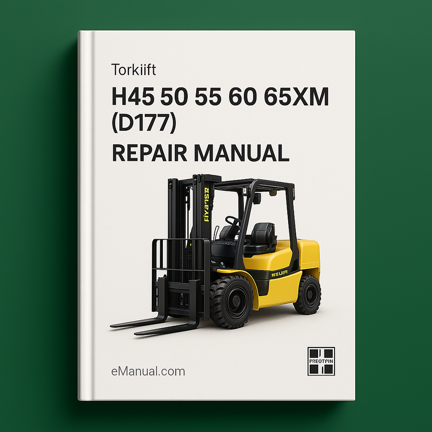 Hyster h45 50 55 60 65xm (d177) Forklift Repair Manual
