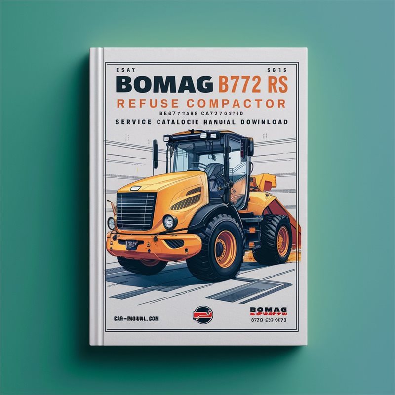 Bomag BC772 RS Refuse Compactor Sn101570561002-101570561035 Parts Catalog PDF
