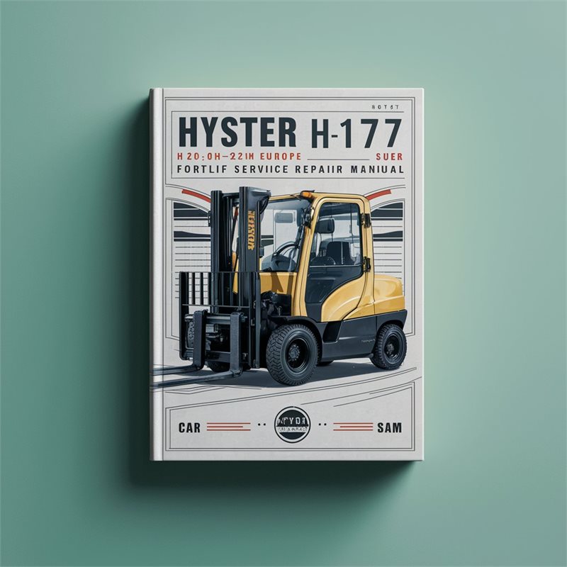 Hyster H177 (h2.00-h3.20xm Europe) Forklift Service Repair Workshop Manual PDF