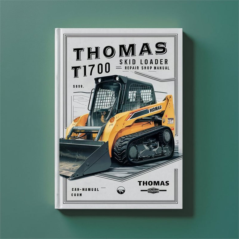 Thomas T175 T1700 Skid Steer Loader Shop Service Repair Workshop Manual PDF
