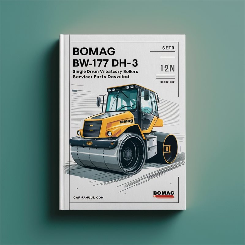 Bomag BW177 DH-3 Single Drum Vibratory Rollers Sn901581071116-901581079999 Parts Catalog PDF