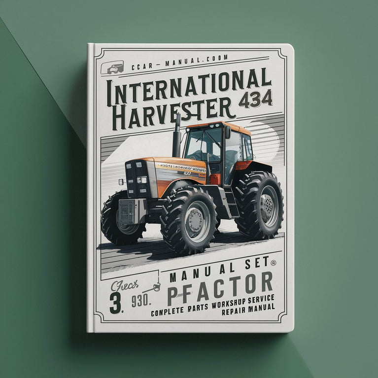 International Harvester 434 Tractor 3 Manual Set Operators Parts & Complete Workshop Service Repair Manual