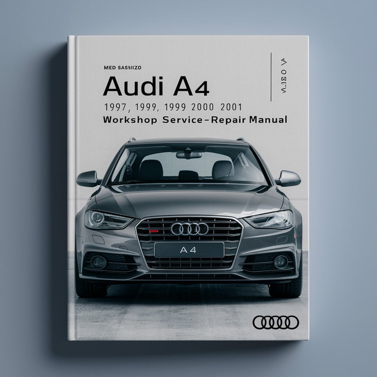 Audi A4 1997 1998 1999 2000 2001 Werkstatthandbuch als PDF-Download