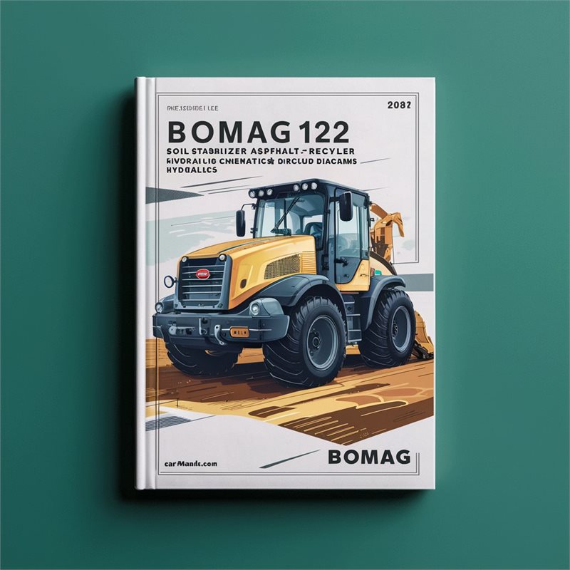 Bomag MPH 122 Soil Stabilizer Asphalt Recycler Hydraulic Service Repair Workshop Manual PDF