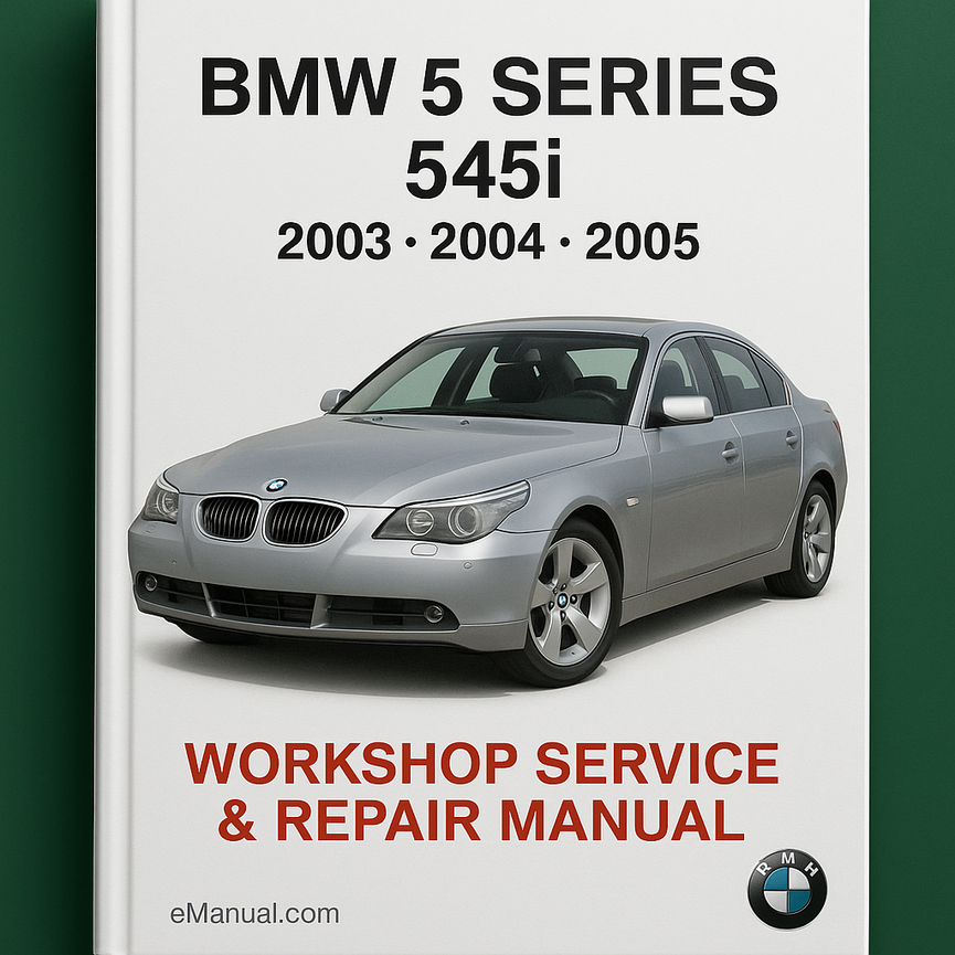 BMW 5er-Reihe 545i 2003 2004 2005 Werkstatthandbuch