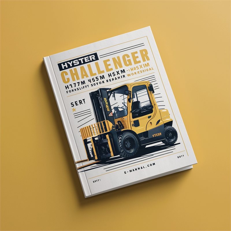Hyster Challenger H177 H45XM H50XM H55XM H65XM Forklift Service Repair Workshop Manual PDF