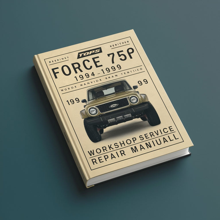 Force 75 HP 1994-1999 Workshop Service Repair Manual