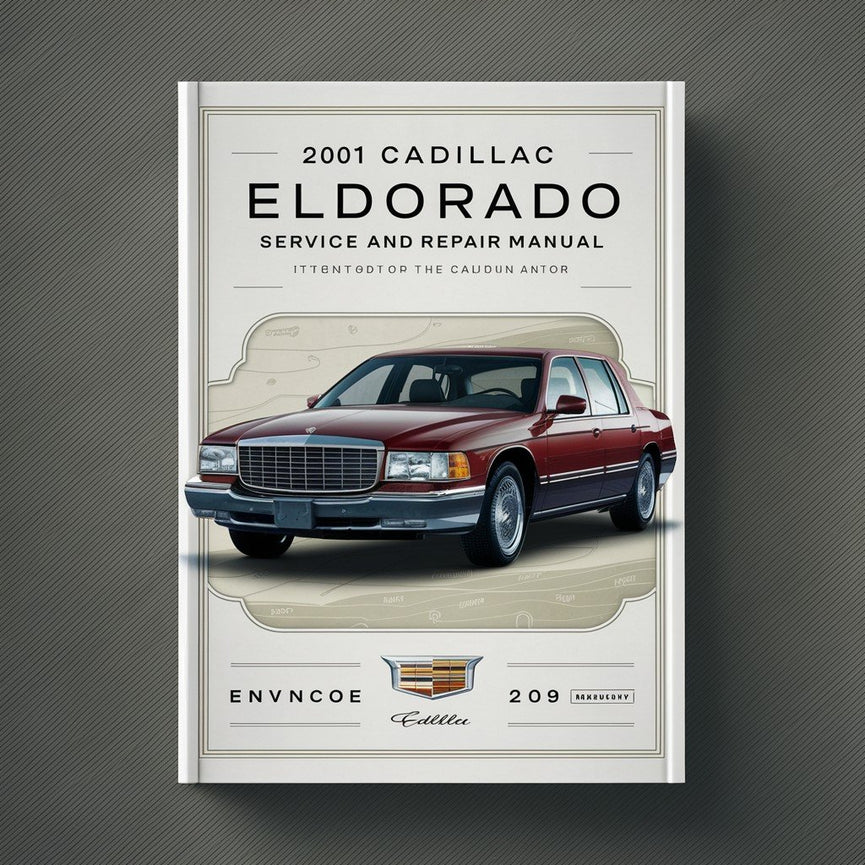 2001 Cadillac Eldorado Service and Repair Manual