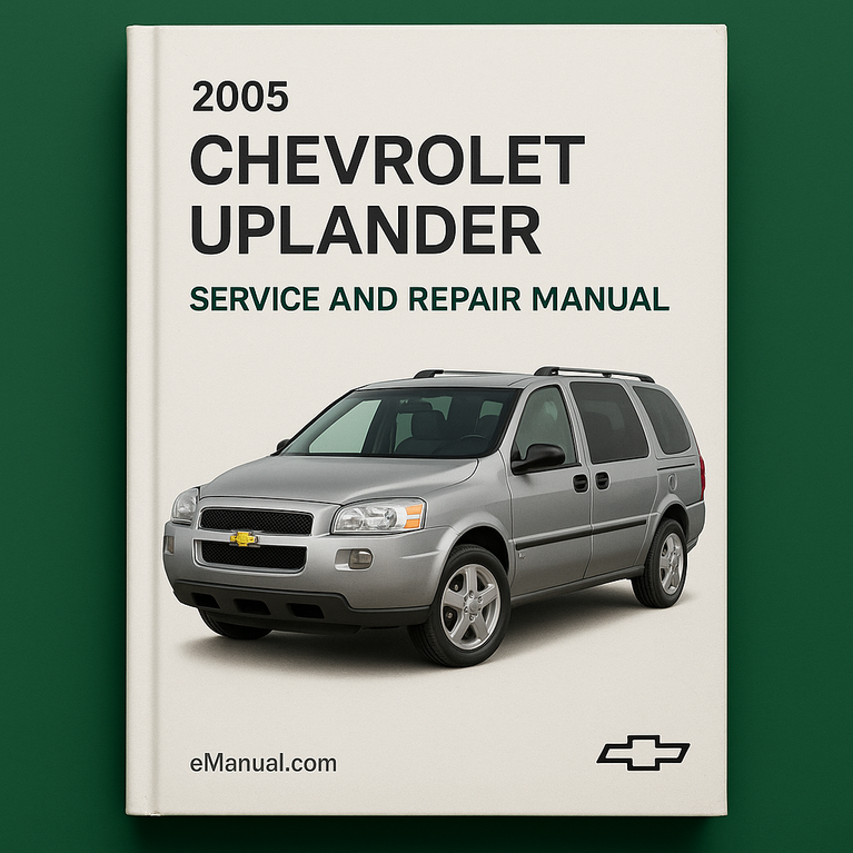 2005 Chevrolet Uplander Service and Repair Manual