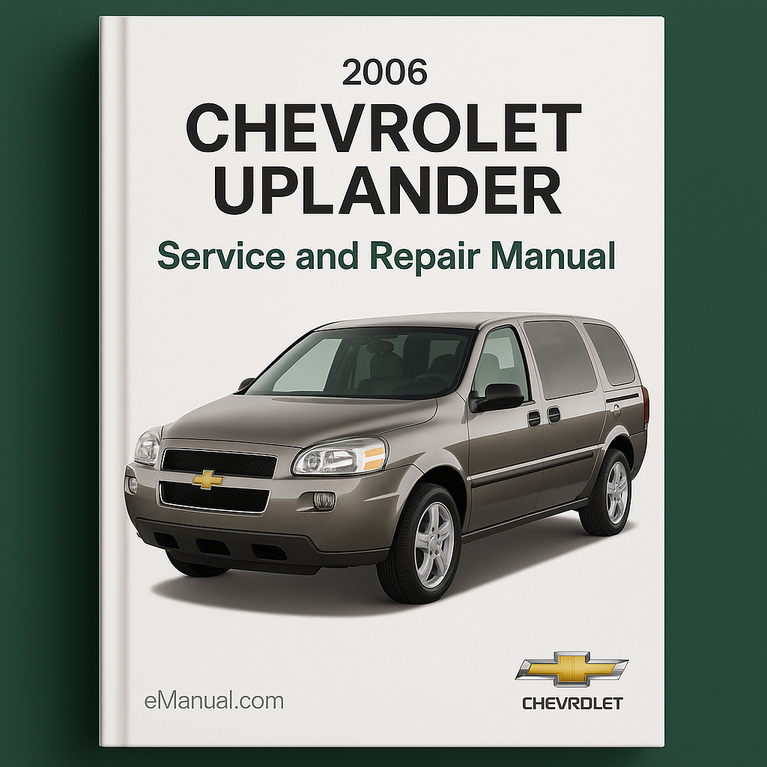 2006 Chevrolet Uplander Service and Repair Manual