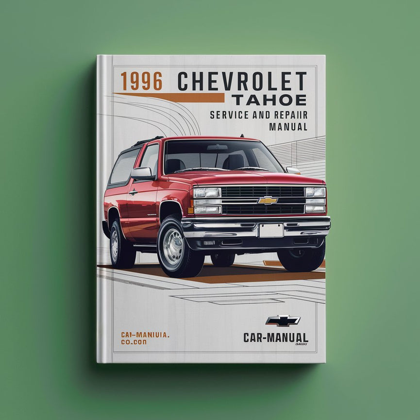 1996 Chevrolet Tahoe Service and Repair Manual