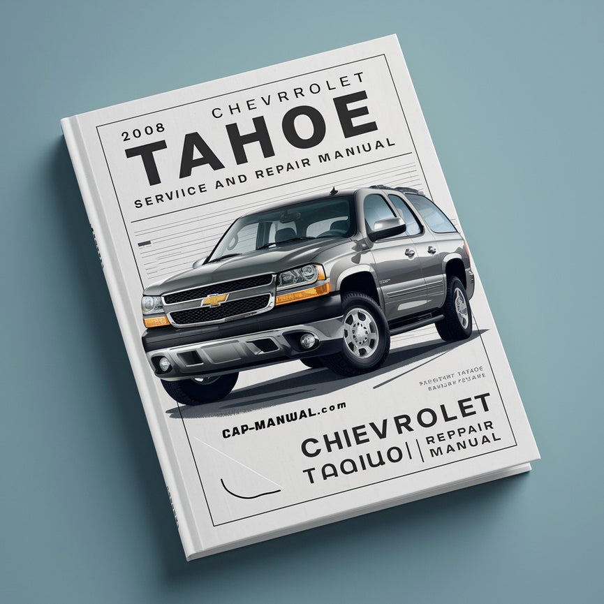 2008 Chevrolet Tahoe Service- und Reparaturhandbuch PDF-Download