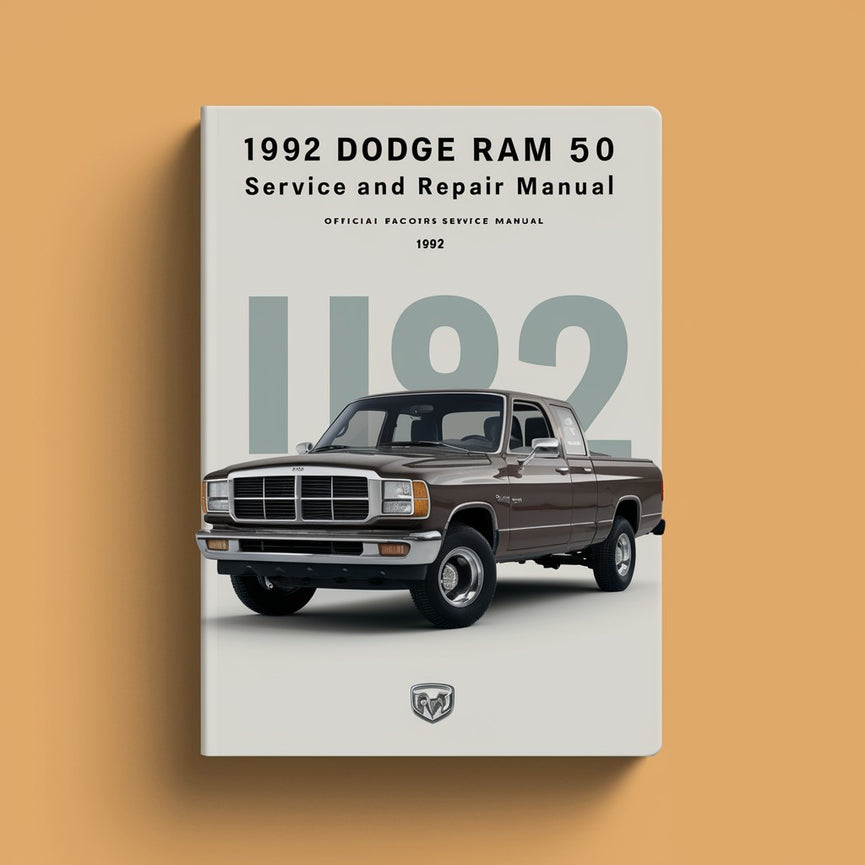 1992 Dodge Ram 50 Wartungs- und Reparaturhandbuch PDF-Download