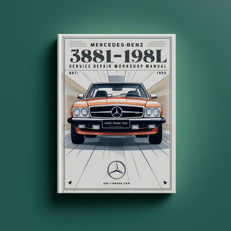 Mercedes Benz 380SL 1981-1985 Service Repair Workshop Manual