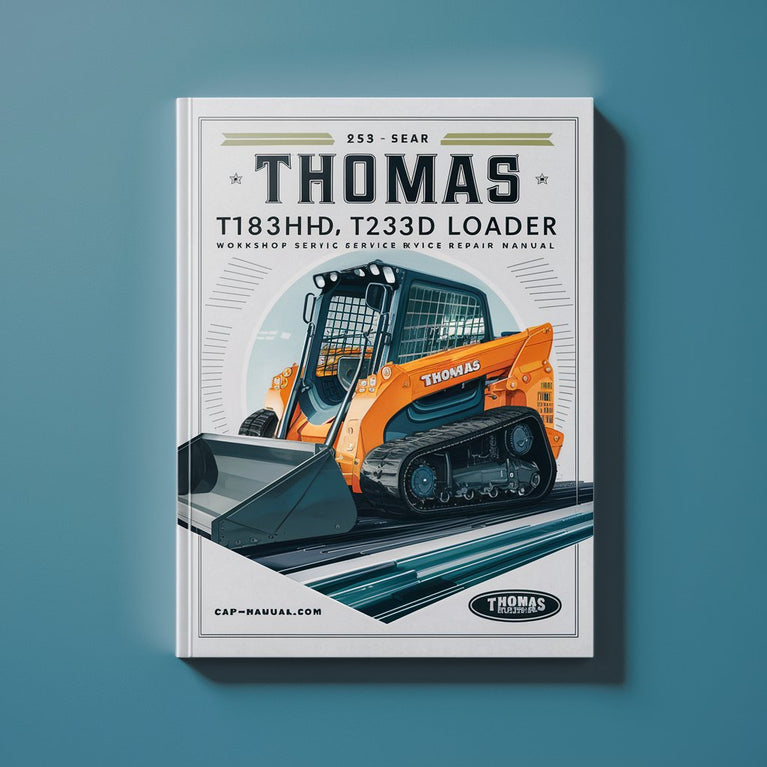 Thomas T183HD T233HD Kompaktlader Werkstatt-Service-Reparaturhandbuch