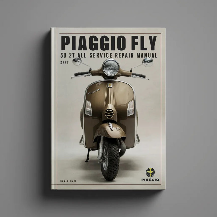 Manual de reparación Piaggio Fly 50 2T Todos los servicios Descargar PDF